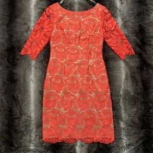 Eliza J crochet lace dress